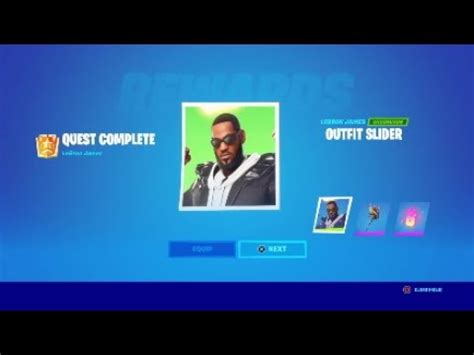 fortnite  king lebron james skin challenges style picaxe