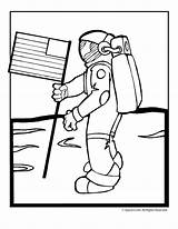 Astronaut Astronauta Americano Astronauts Astronautas Shuttle Benjamin Desenhar Coloringtop Tudodesenhos Ingrahamrobotics sketch template