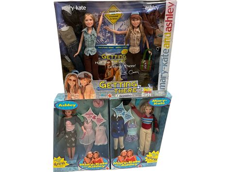 lot 3 mary kate and ashley dolls by mattel includes getting there