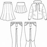 Garment Illustrations Angy Chan Simple Create Series sketch template