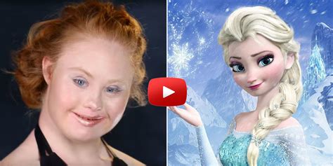 Watch Model With Down Syndrome Madeline Stuart Transform Into Disney