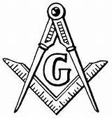 Lodge Masonic sketch template