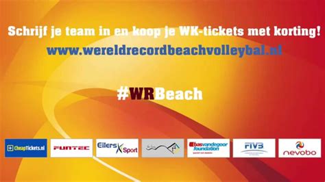 join het cheapticketsnl wereldrecord beachvolleybal youtube