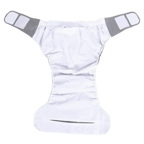 tebru pc  adult washable adjuatable cloth diaper breathable incontinence nappy pants