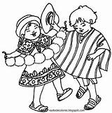 Huayno Danza Bailes Ecuatoriano Folklore Rayito Dibujar Rayitodecolores Preescolar Tradiciones Peruana Baile Vestimenta Costumbres Selva Artesanias Patrias Festejo Tipico Perú sketch template
