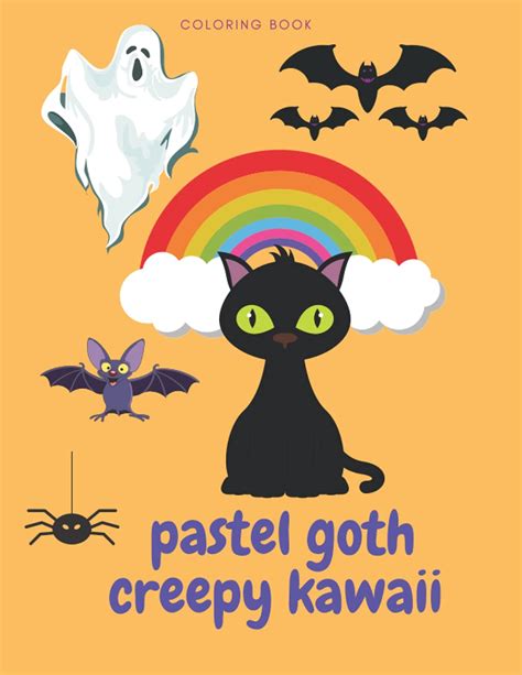 buy pastel goth creepy kawaii coloring book creepy  horror coloring
