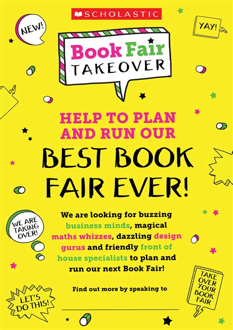 book fair takeover resources   fair scholastic book fairs