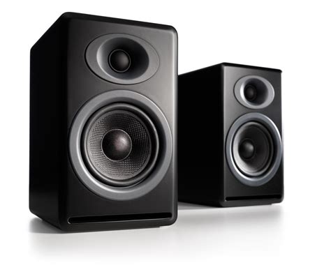 audioengine p passive bookshelf speakers matte black pair