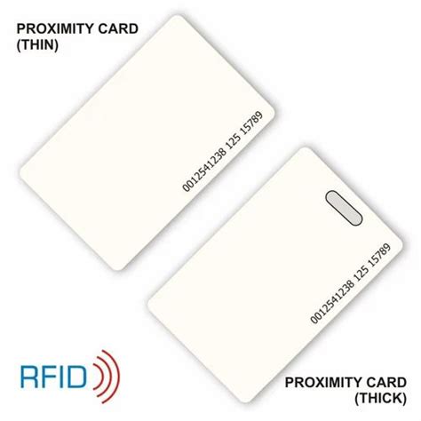 plastic rectangular printable proximity cards  rs   ahmedabad