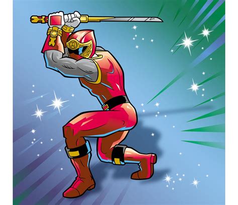 Power Rangers Slinkeee Illustration
