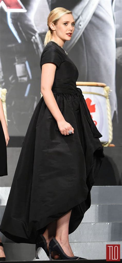 Elizabeth Olsen At The Avengers Age Of Ultron Tokyo Premiere Tom