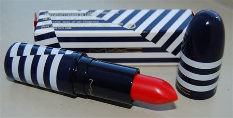 nicole reviews beauty mac hey sailor lipstick in sail