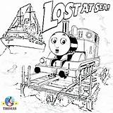 Train Pages Coloring James Thomas Engine Red Printable Getcolorings Tank sketch template