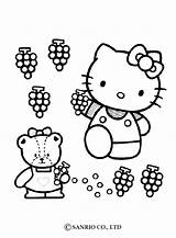 Hello Kitty Angel Coloring Pages Color Getcolorings sketch template