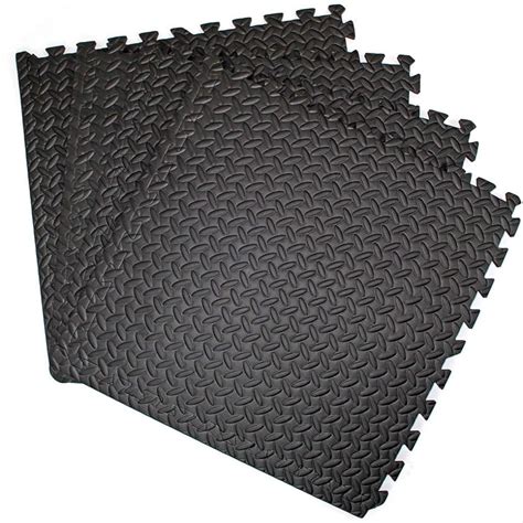 pcs interlocking foam floor mat suitable  gym outdoorindoor protective flooring matting
