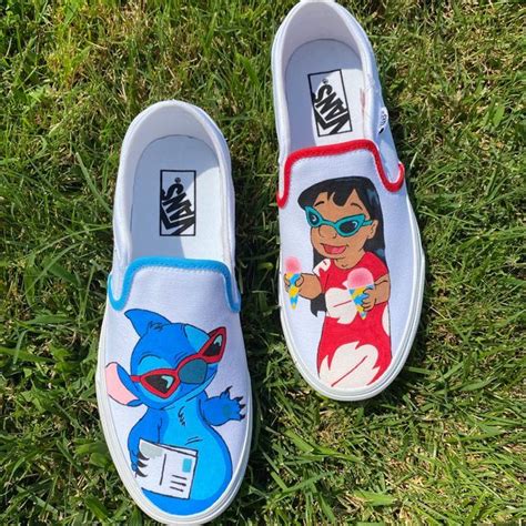 Lilo And Stitch Custom Vans The Custom Movement Disney Painted
