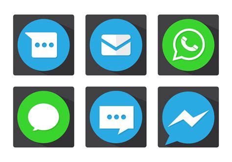 message vector icons   vector art stock graphics images