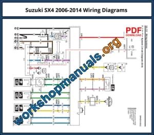 suzuki sx workshop repair manual