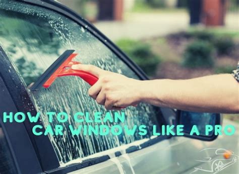 clean car windows   pro