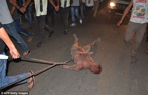 mother of alleged rapist in india lynched by angry mob