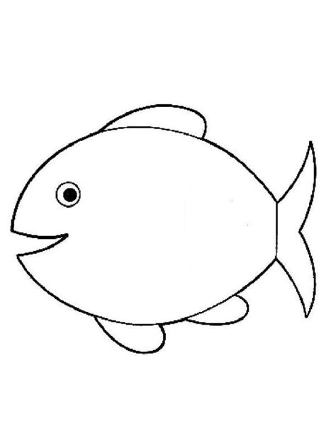 crafts baggy fish craft coloring pages