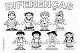 Diversidade Colorir Desenhos Crianças Multicultural Deus sketch template