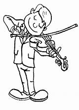 Colorir Violinist Violino Violinos Homeschool Helper Violoncelo Tudodesenhos Homeschoolhelperonline Designlooter Outros sketch template