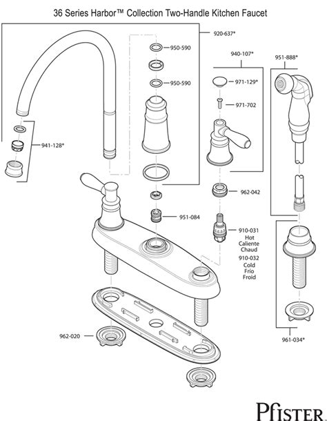 price pfister kitchen faucet parts diagram price pfister kitchen faucet parts diagram