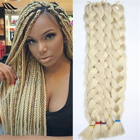 kanekalon jumbo braid expression braiding hair  synthetic