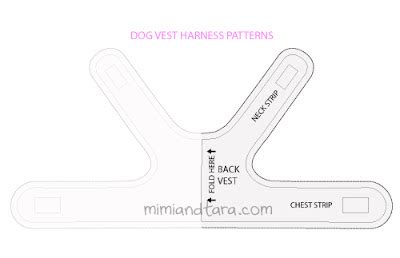 small dog harness pattern