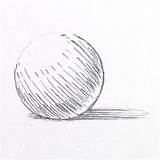 Shading Graphite Hatching sketch template