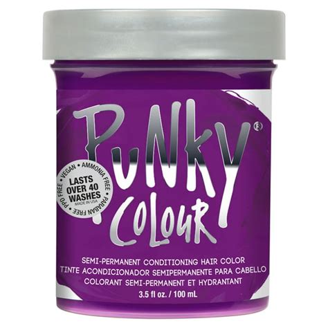 Punky Semi Permanent Hair Color Purple 3 5oz