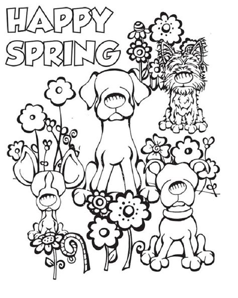 spring coloring pages images  pinterest coloring sheets