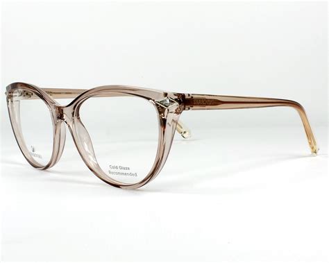 swarovski eyeglasses sk 5245 045 crystal visionet
