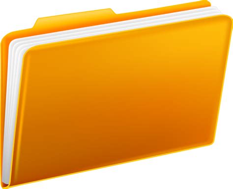 yellow folders hq png image freepngimg