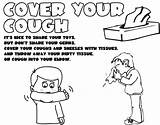 Cough Flu Sneeze Sick Coughing Worksheeto sketch template