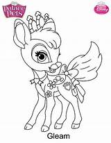 Pets Palace Coloring Pages Princess Gleam Fun Kids sketch template