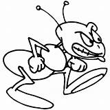 Ant Coloring Pages Angry Printable Color Kids Animals Print Sheet Just Gif Animal Back Sheets Pdf sketch template