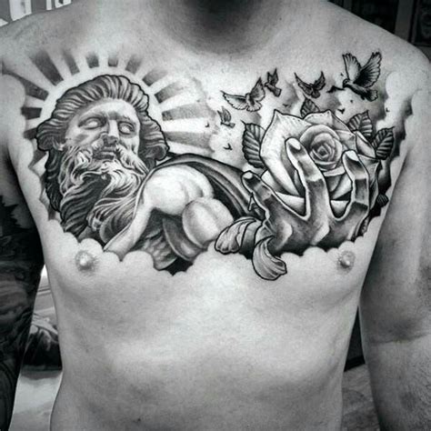 pin     tatuajes cool chest tattoos tattoos  guys chest