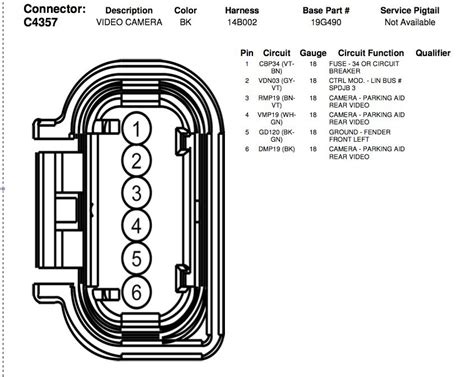 ford oem   camera wiring ford truck enthusiasts forums