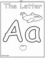 Letter Worksheets Preschool Alphabet Printables Printable Preschoolers Coloring Letters Kindergarten Kids Pages Activity Sheets Pre Work Diythought Category Printablee Color sketch template