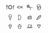 Food Vector Icons Icon Delivery Vecteezy Edit Man sketch template