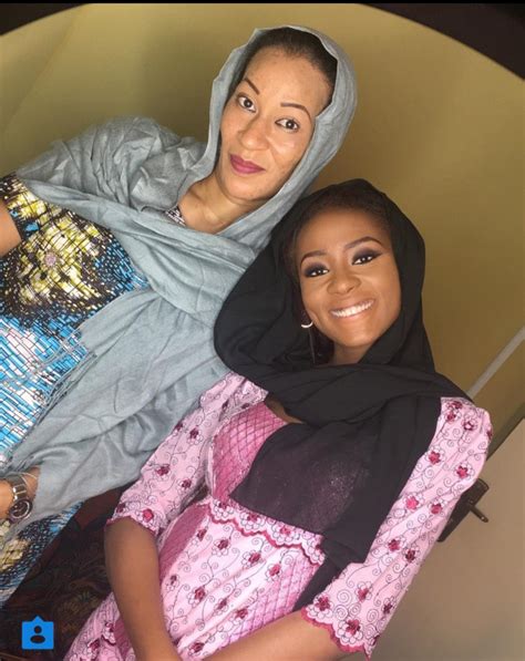 maryam booth poses  mum celebrities nigeria