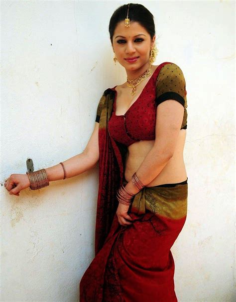 South Indian Actress Low Hip Saree Photos Actress Wear Saree Under