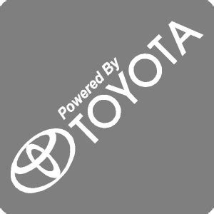 toyota power decal