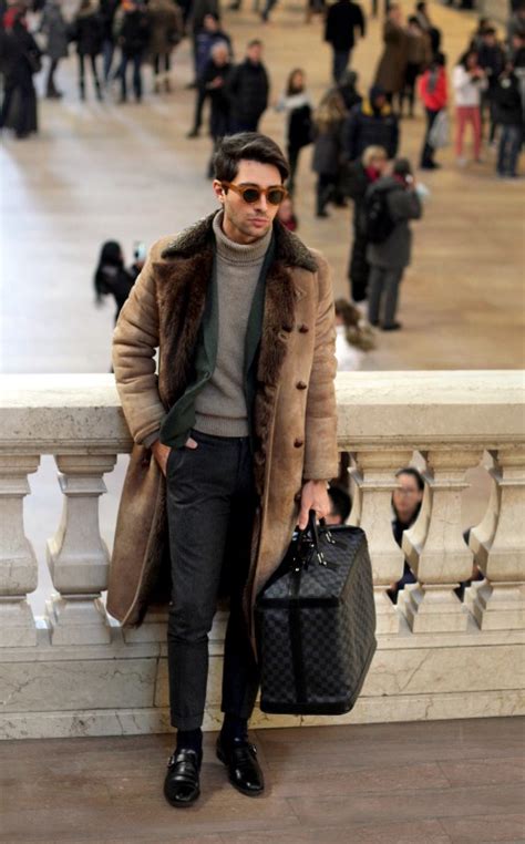 stylish winter street style   men styleoholic