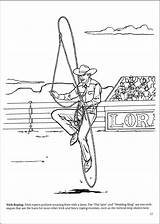 Rodeo Coloring Book sketch template