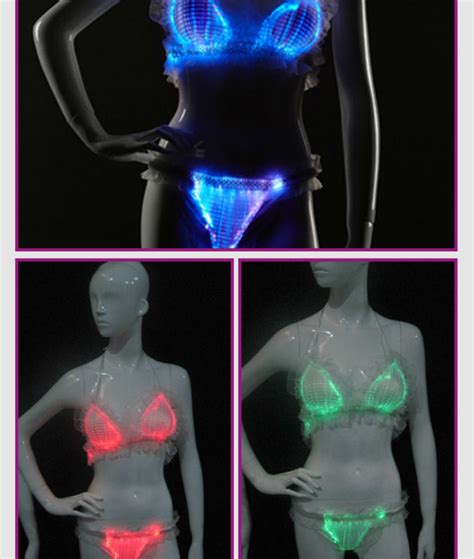 2014 New Fashion Underwear In Led Lighting Luminous Lingerie For