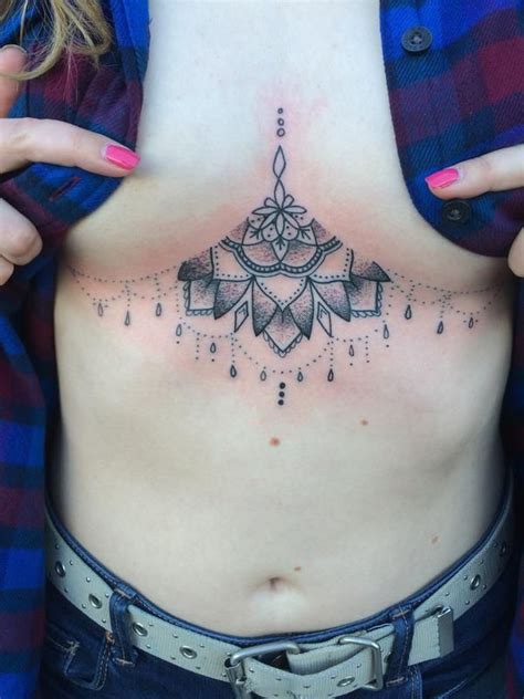 underboob tattoo images  pinterest underboob