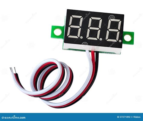 led digital display stock photo image  alarm number